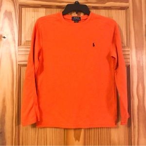Like new! Boys Polo by Ralph Lauren waffle shirt